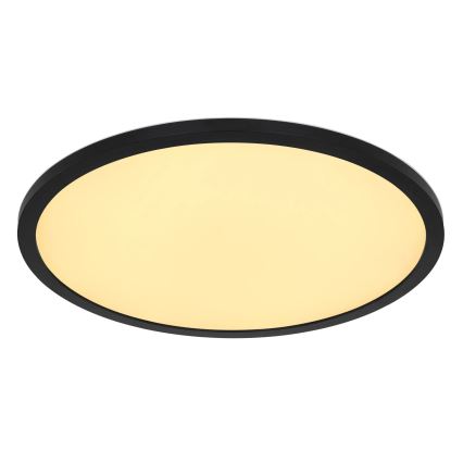 Globo - LED RGB Φωτιστικό οροφής μπάνιου dimming LED/21W/230V 3000-6000K + τηλεχειριστήριο IP44 μαύρο