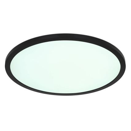 Globo - LED RGB Φωτιστικό οροφής μπάνιου dimming LED/21W/230V 3000-6000K + τηλεχειριστήριο IP44 μαύρο