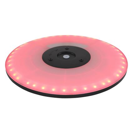 Globo - LED RGB Φωτιστικό οροφής μπάνιου dimming LED/21W/230V 3000-6000K + τηλεχειριστήριο IP44 μαύρο
