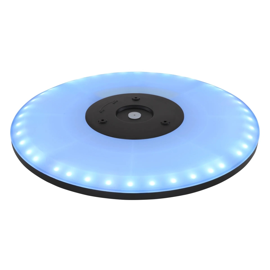 Globo - LED RGB Φωτιστικό οροφής μπάνιου dimming LED/21W/230V 3000-6000K + τηλεχειριστήριο IP44 μαύρο