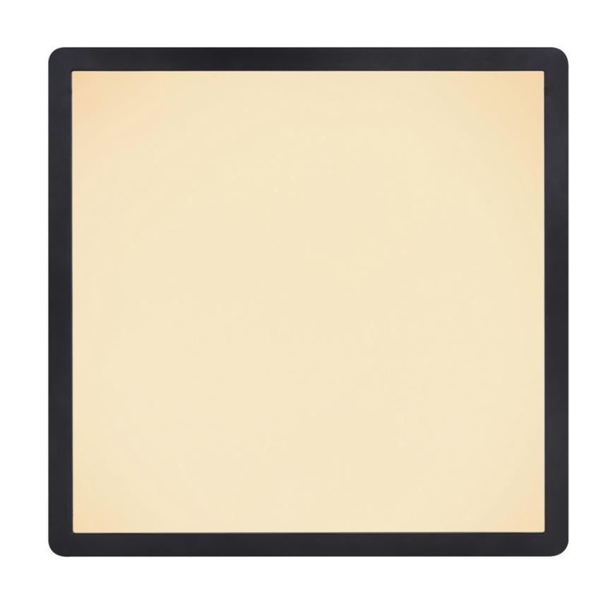 Globo - Φωτιστικό οροφής μπάνιου dimming LED LED/18W/230V 29,4x29,4 cm IP44 μαύρο