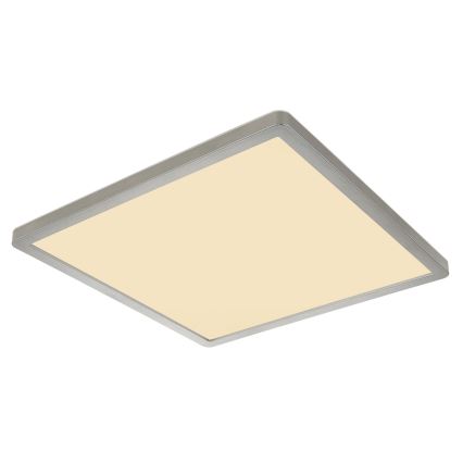Globo - Φωτιστικό οροφής μπάνιου dimming LED LED/18W/230V 29,4x29,4 cm IP44 ματ χρώμιο