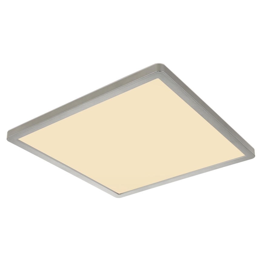 Globo - Φωτιστικό οροφής μπάνιου dimming LED LED/18W/230V 29,4x29,4 cm IP44 ματ χρώμιο
