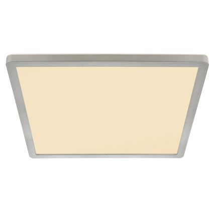 Globo - Φωτιστικό οροφής μπάνιου dimming LED LED/18W/230V 29,4x29,4 cm IP44 ματ χρώμιο