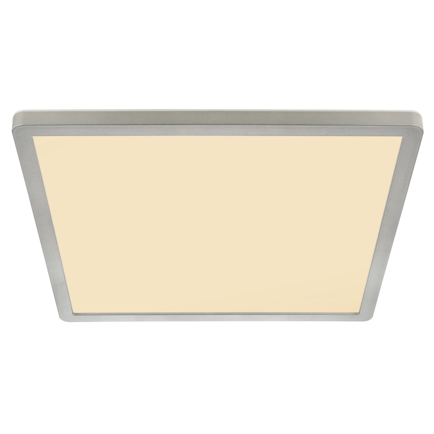 Globo - Φωτιστικό οροφής μπάνιου dimming LED LED/18W/230V 29,4x29,4 cm IP44 ματ χρώμιο