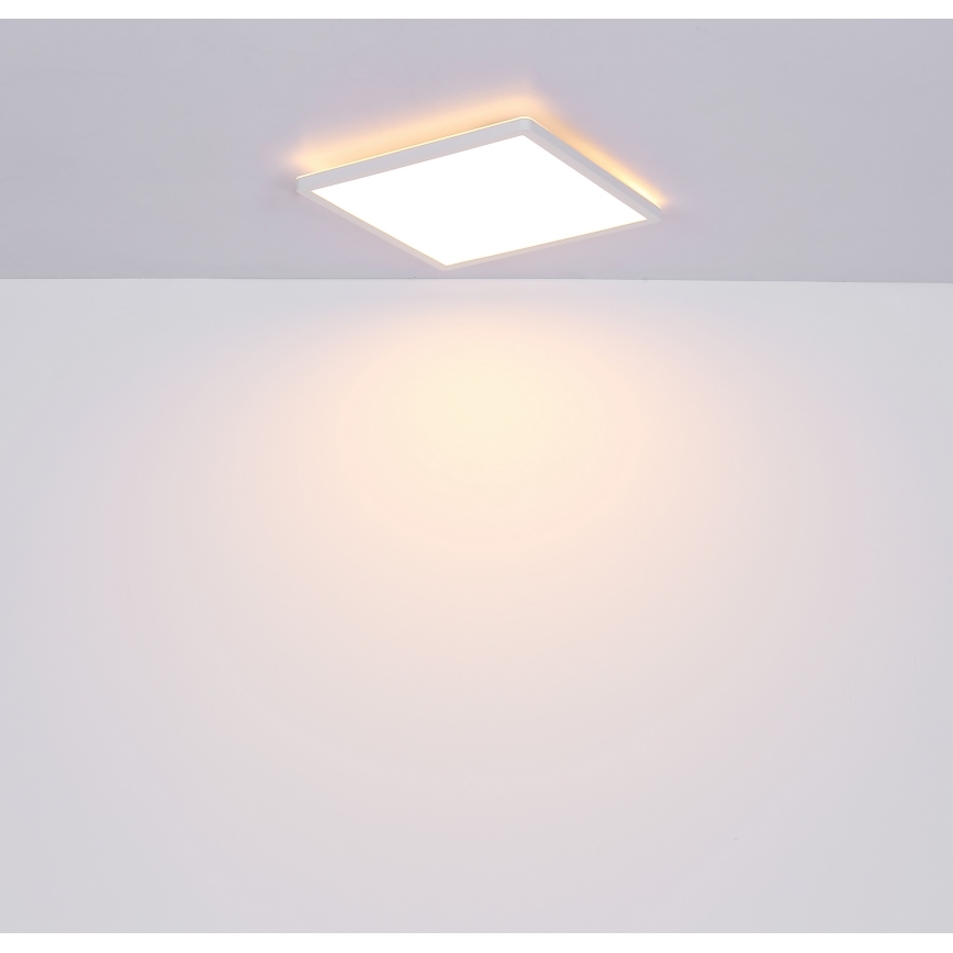 Globo - Φωτιστικό οροφής μπάνιου dimming LED LED/18W/230V 29,4x29,4 cm IP44 λευκό