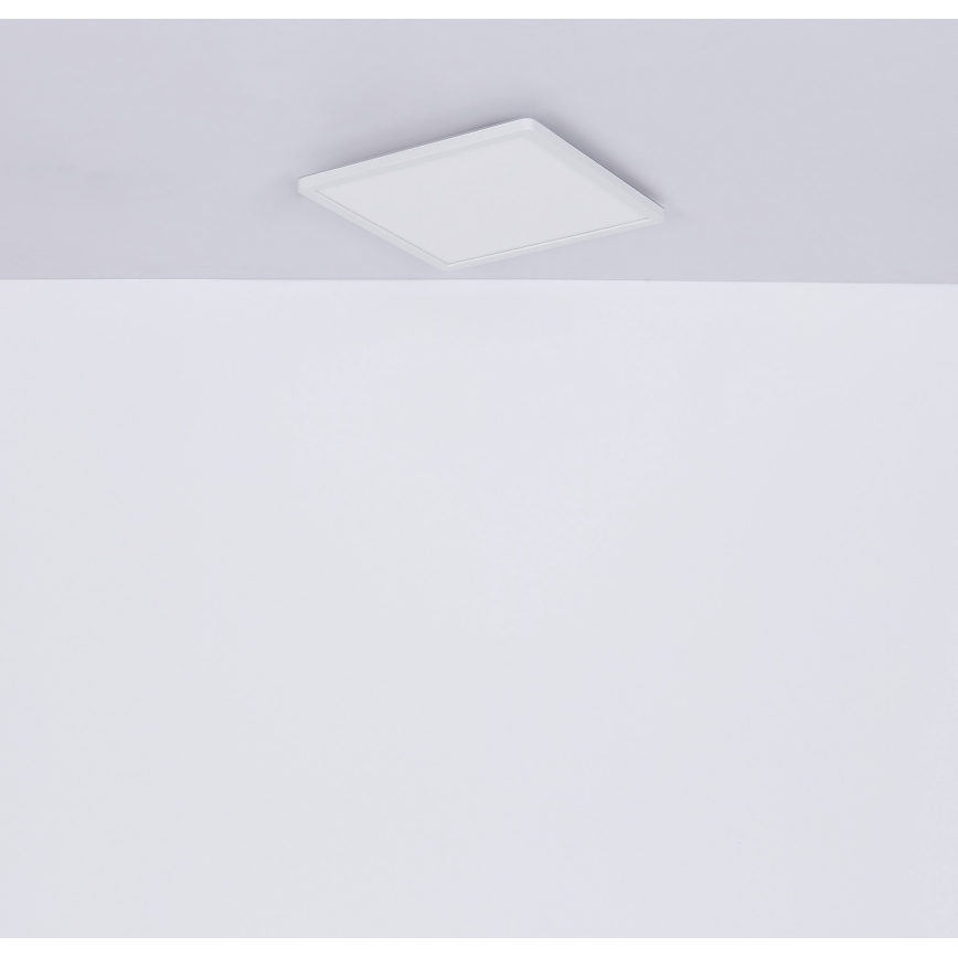 Globo - Φωτιστικό οροφής μπάνιου dimming LED LED/18W/230V 29,4x29,4 cm IP44 λευκό