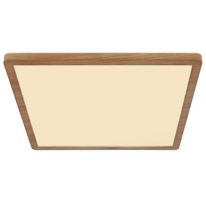 Globo - Φωτιστικό οροφής μπάνιου dimming LED LED/18W/230V 29,4x29,4 cm IP44 καφέ