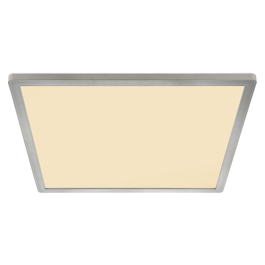 Globo - Φωτιστικό οροφής μπάνιου dimming LED LED/24W/230V 42x42 cm IP44 ματ χρώμιο