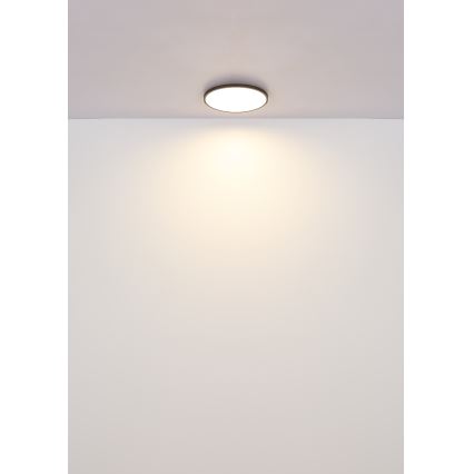 Globo - Φωτιστικό οροφής LED LED/15W/230V 4000K διάμετρος 23 cm μαύρο