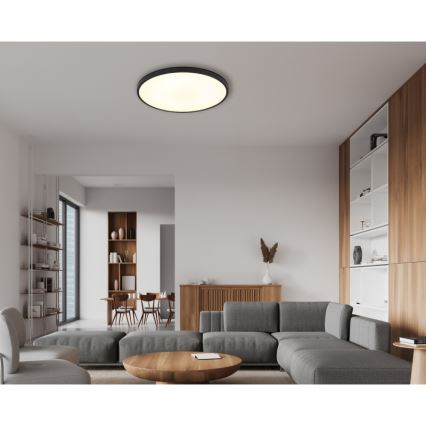 Globo - Φωτιστικό οροφής LED LED/32W/230V 4000K διάμετρος 40 cm μαύρο