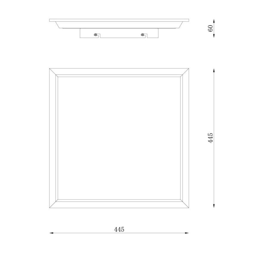 Globo - Φωτιστικό οροφής LED LED/24W/230V