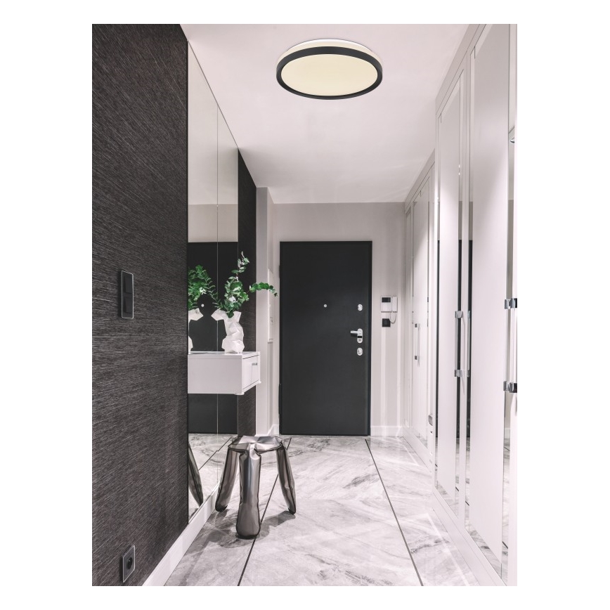 Globo - LED Ρυθμιζόμενο Φωτιστικό Οροφής LED/18W/230V με Τηλεχειριστήριο