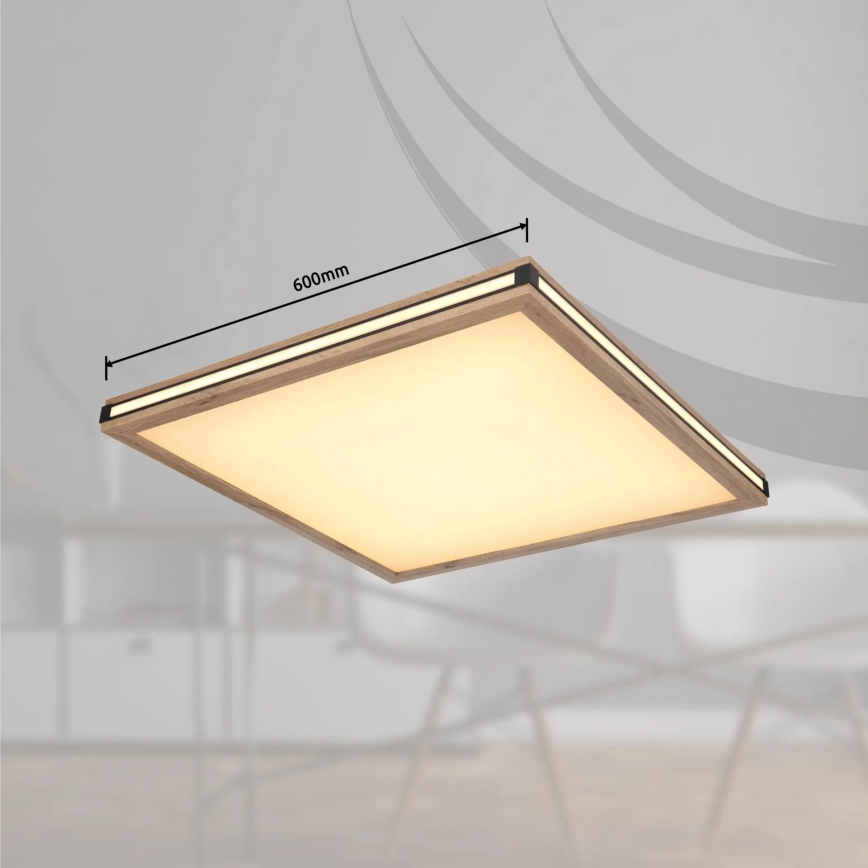 Globo - LED Dimmable φωτιστικό οροφής LED/36W/230V 3000K 60x60 cm