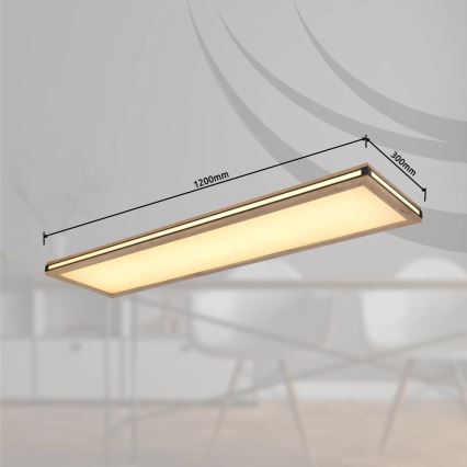 Globo - LED Dimmable φωτιστικό οροφής LED/36W/230V 3000K 30x120 cm