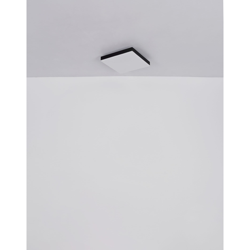 Globo - Φωτιστικό οροφής LED LED/18W/230V 30x30 cm μαύρο