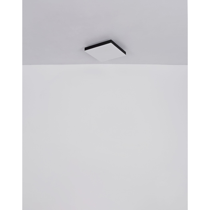 Globo - LED Dimmable φωτιστικό οροφής LED/24W/230V 2700-6500K μαύρο + τηλεχειριστήριο