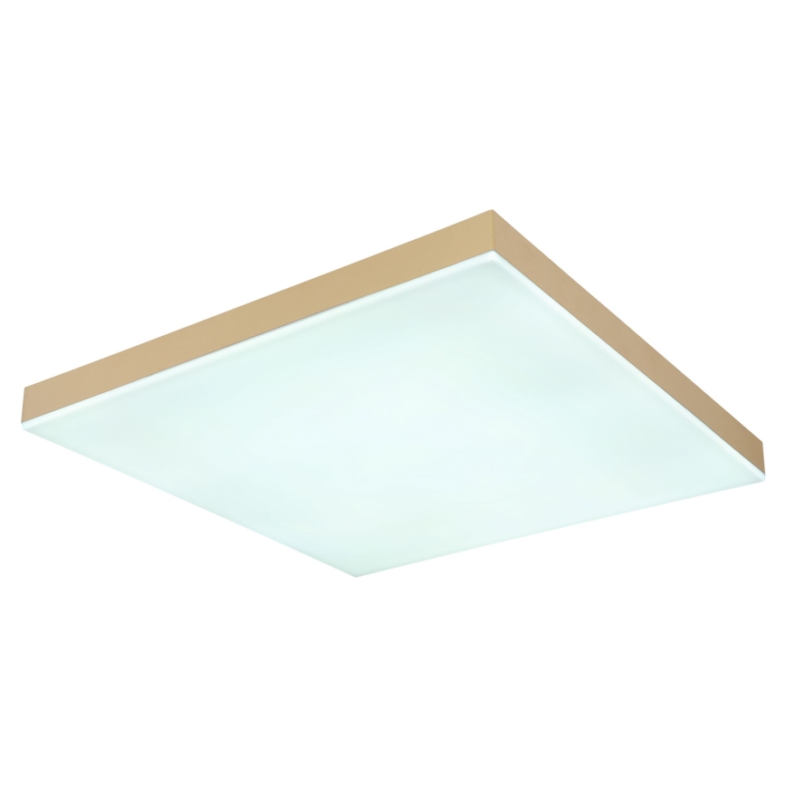 Globo - LED Dimmable φωτιστικό οροφής LED/24W/230V 2700-6500K χρυσαφί + τηλεχειριστήριο