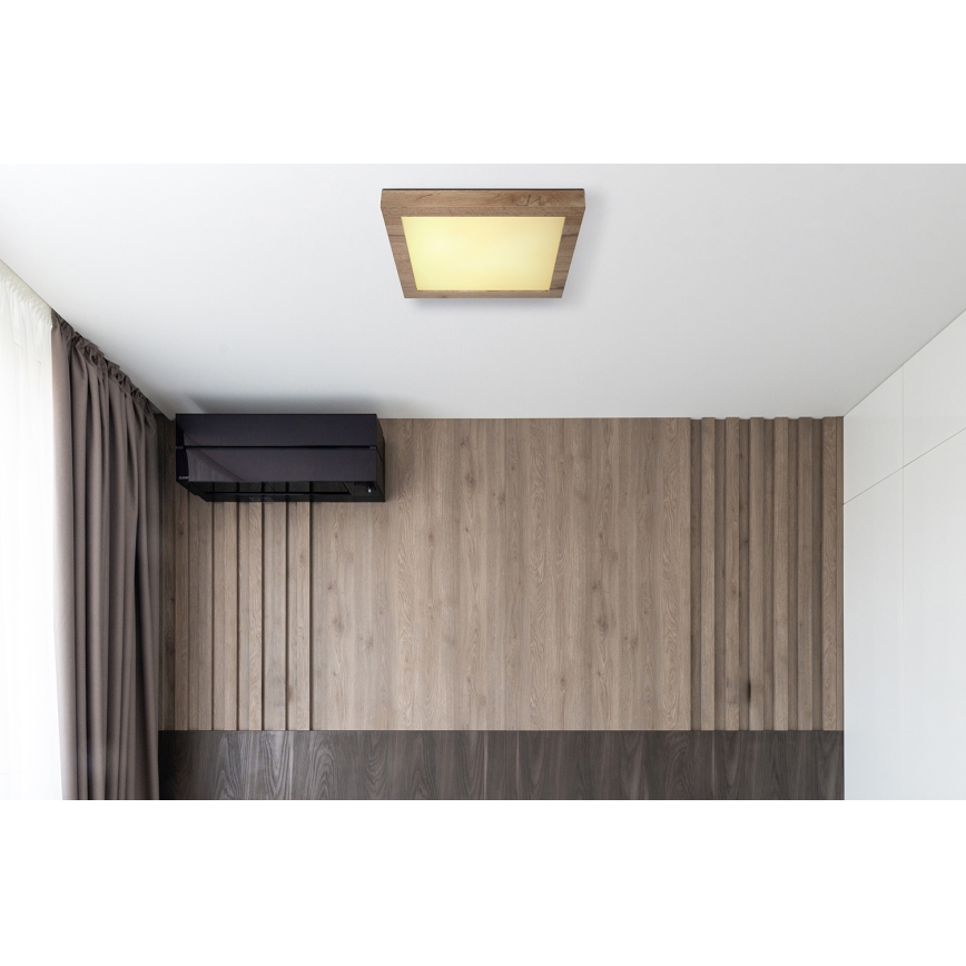 Globo - Φωτιστικό οροφής LED LED/16W/230V καφέ