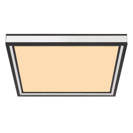 Globo - LED Οροφωτιστικό LED/12W/230V 30x30 cm μαύρο/λευκό