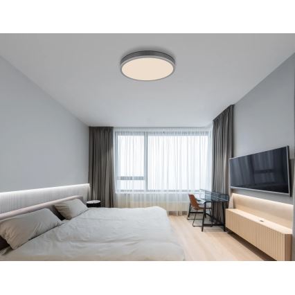 Globo - Ρυθμιζόμενο φωτιστικό οροφής LED/24W/230V 2700-6500K διάμ. 45 cm + τηλεχειριστήριο