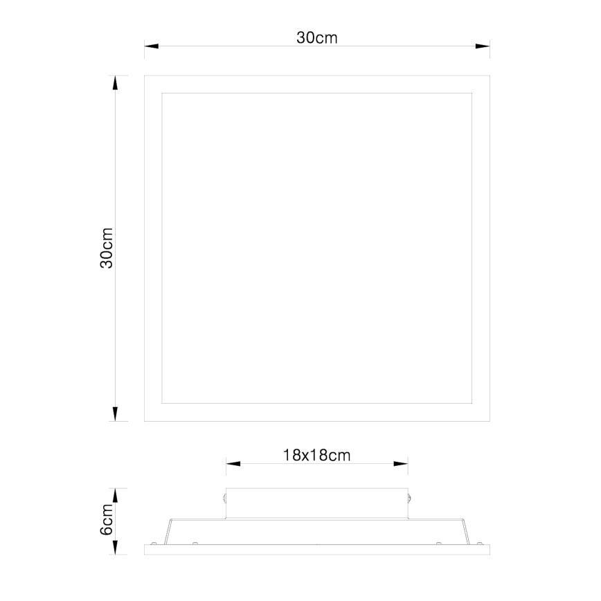 Globo - Φως οροφής LED LED/12W/230V