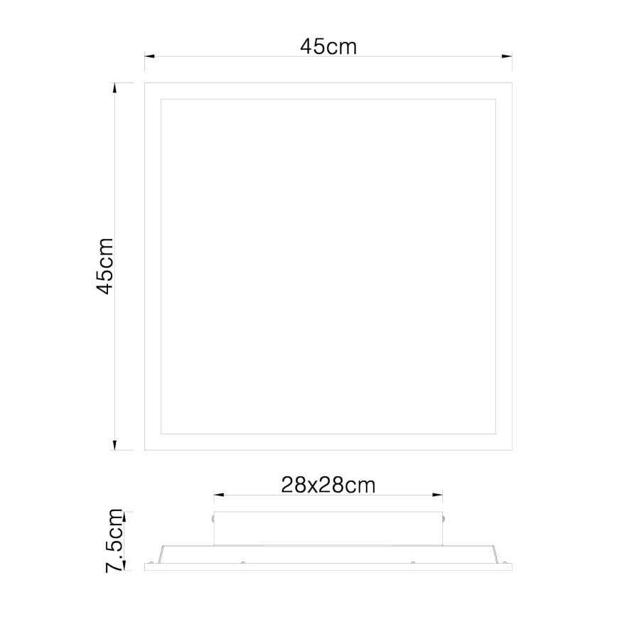 Globo - Φως οροφής LED LED/24W/230V