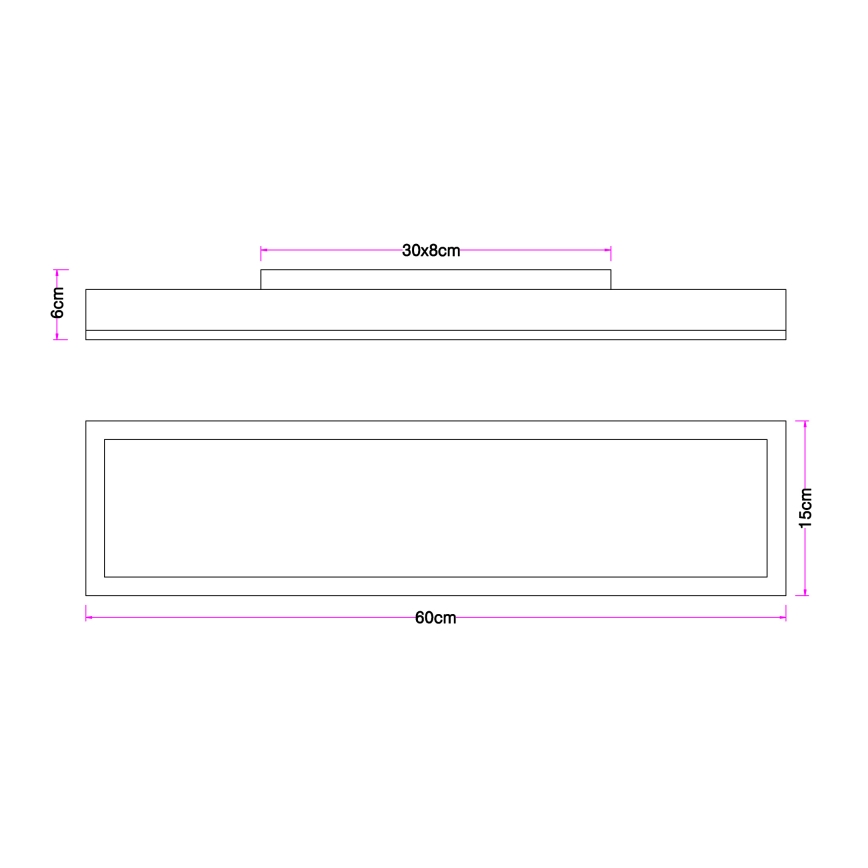 Globo - LED Φωτιστικό οροφής LED/18W/230V