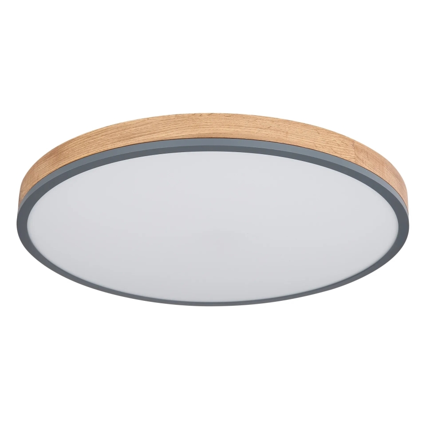 Globo - LED Dimmable φωτιστικό οροφής LED/40W/230V 2700-6500K διάμετρος 60 cm + τηλεχειριστήριο καφέ/γκρι