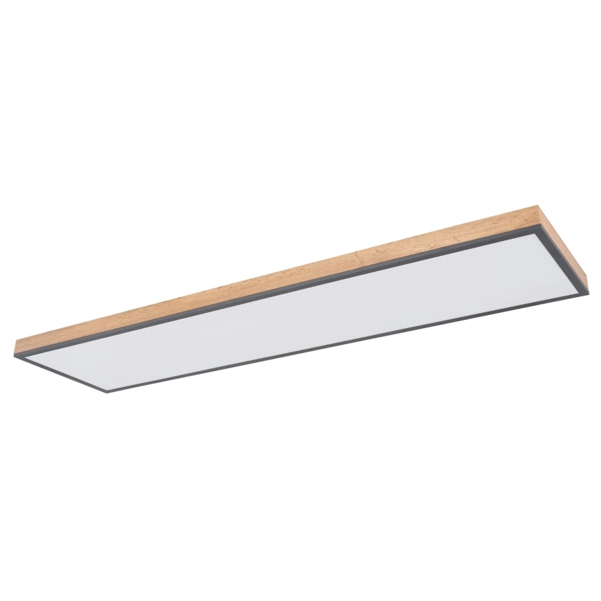 Globo - Ρυθμιζόμενο φωτιστικό οροφής LED/36W/230V 2700-6500K καφέ/γκρί + τηλεχειριστήριο