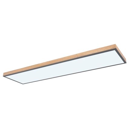 Globo - Ρυθμιζόμενο φωτιστικό οροφής LED/36W/230V 2700-6500K καφέ/γκρί + τηλεχειριστήριο