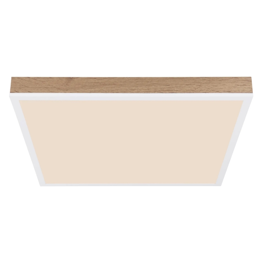 Globo - LED Dimmable φωτιστικό οροφής LED/24W/230V 2700-6500K + τηλεχειριστήριο καφέ/λευκό