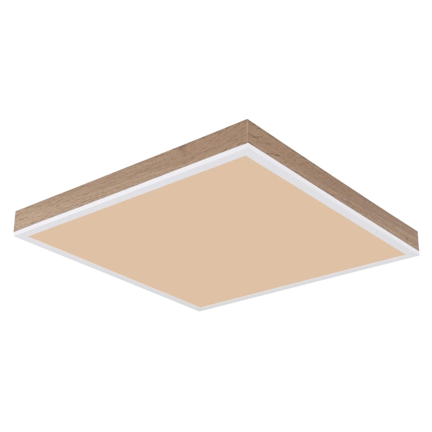 Globo - LED Dimmable φωτιστικό οροφής LED/24W/230V 2700-6500K + τηλεχειριστήριο καφέ/λευκό