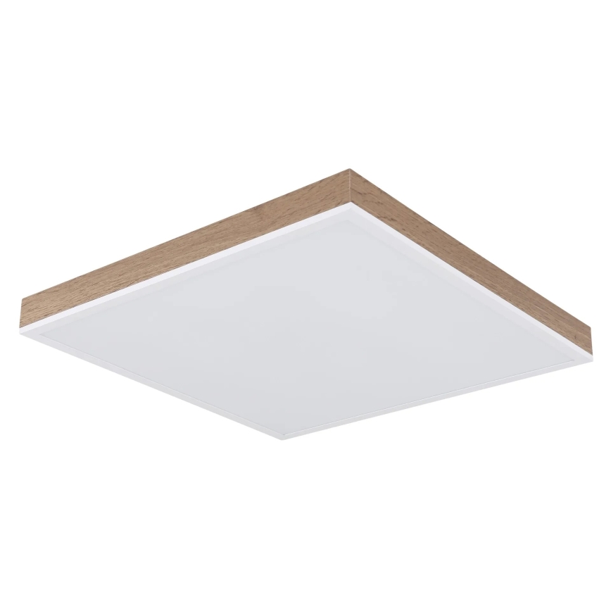 Globo - LED Dimmable φωτιστικό οροφής LED/24W/230V 2700-6500K + τηλεχειριστήριο καφέ/λευκό