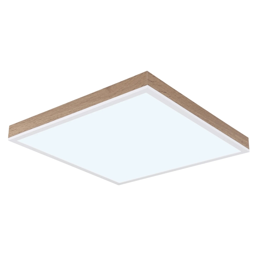 Globo - LED Dimmable φωτιστικό οροφής LED/24W/230V 2700-6500K + τηλεχειριστήριο καφέ/λευκό