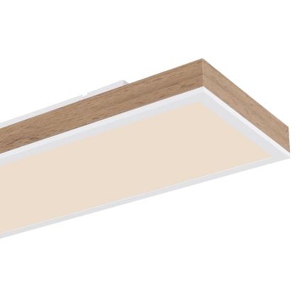 Globo - LED Ρυθμιζόμενο φωτιστικό οροφής LED/24W/230V 2700-6500K 20x80 cm + τηλεχειριστήριο