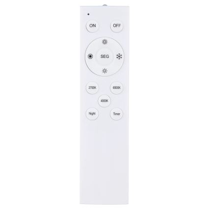 Globo - LED Ρυθμιζόμενο φωτιστικό οροφής LED/24W/230V 2700-6500K 20x80 cm + τηλεχειριστήριο