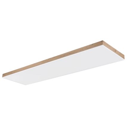 Globo - Ρυθμιζόμενο LED φωτιστικό οροφής LED/36W/230V 2700-6500K καφέ/λευκό + τηλεχειριστήριο