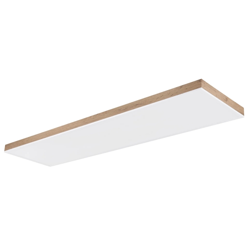 Globo - Ρυθμιζόμενο LED φωτιστικό οροφής LED/36W/230V 2700-6500K καφέ/λευκό + τηλεχειριστήριο