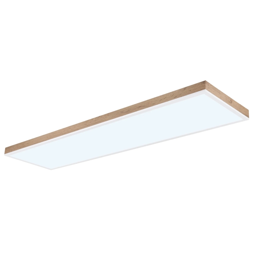 Globo - Ρυθμιζόμενο LED φωτιστικό οροφής LED/36W/230V 2700-6500K καφέ/λευκό + τηλεχειριστήριο