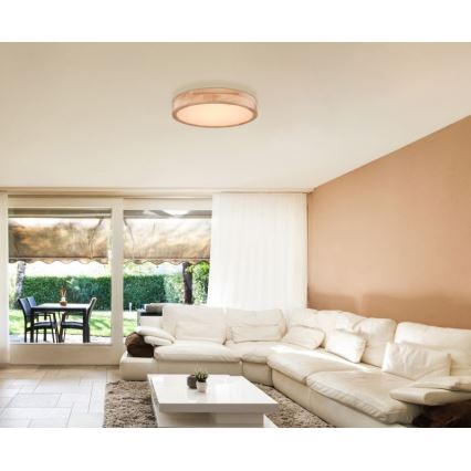 Globo - LED Dimmable φωτιστικό οροφής LED/24W/230V 3000-6000K + τηλεχειριστήριο