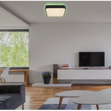 Globo - LED RGB dimmable φωτιστικό οροφής LED/24W/230V + τηλεχειριστήριο