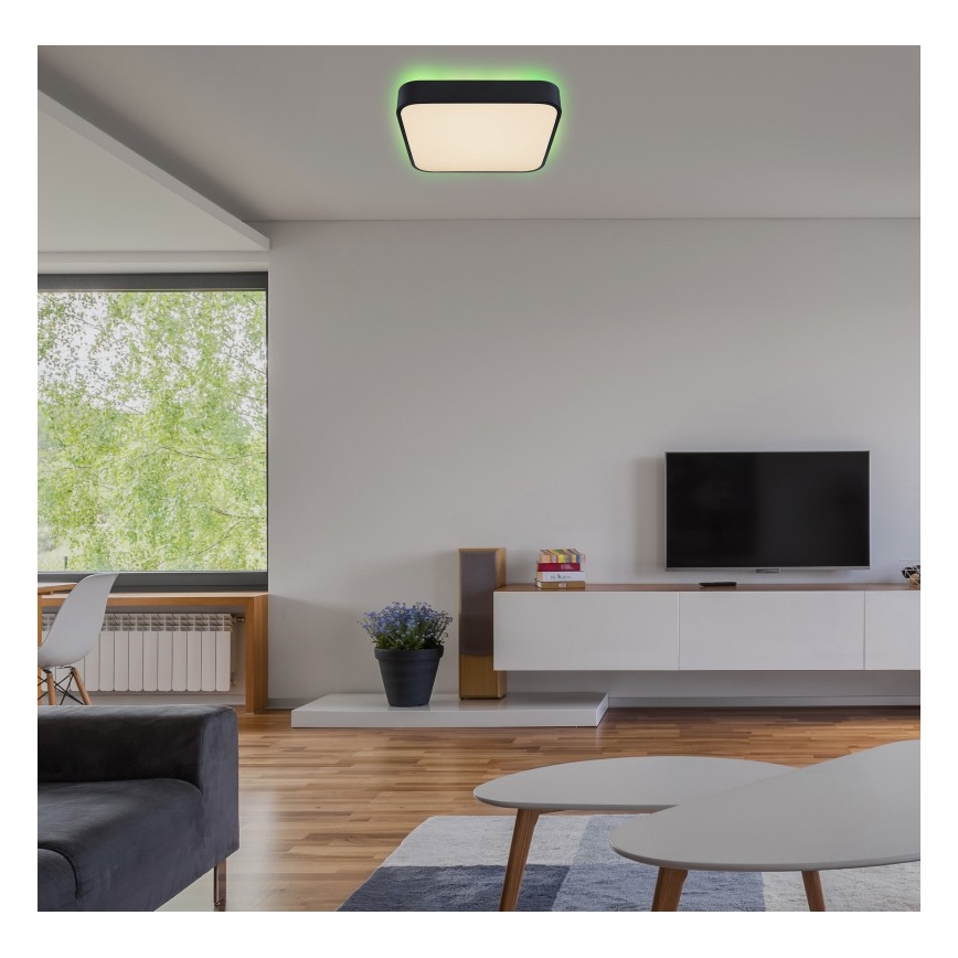 Globo - LED RGB dimmable φωτιστικό οροφής LED/24W/230V + τηλεχειριστήριο