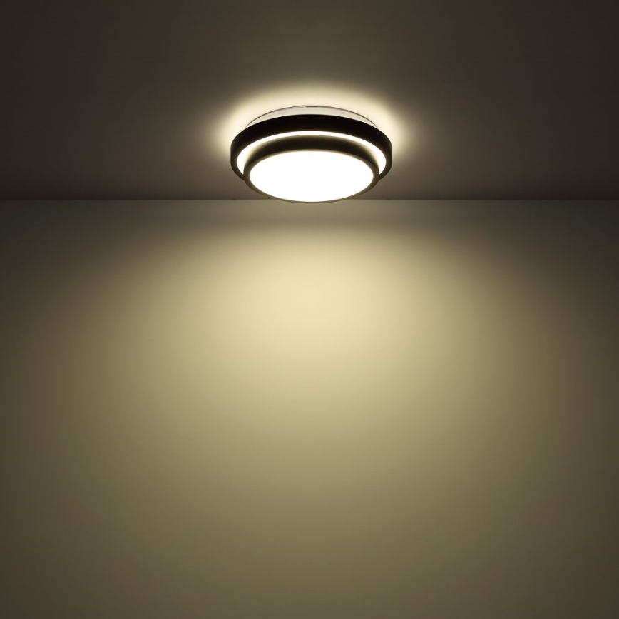 Globo - LED Φωτιστικό οροφής μπάνιου με αισθητήρα LED/18W/230V IP44