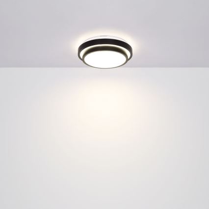 Globo - LED Φωτιστικό οροφής μπάνιου με αισθητήρα LED/18W/230V IP44