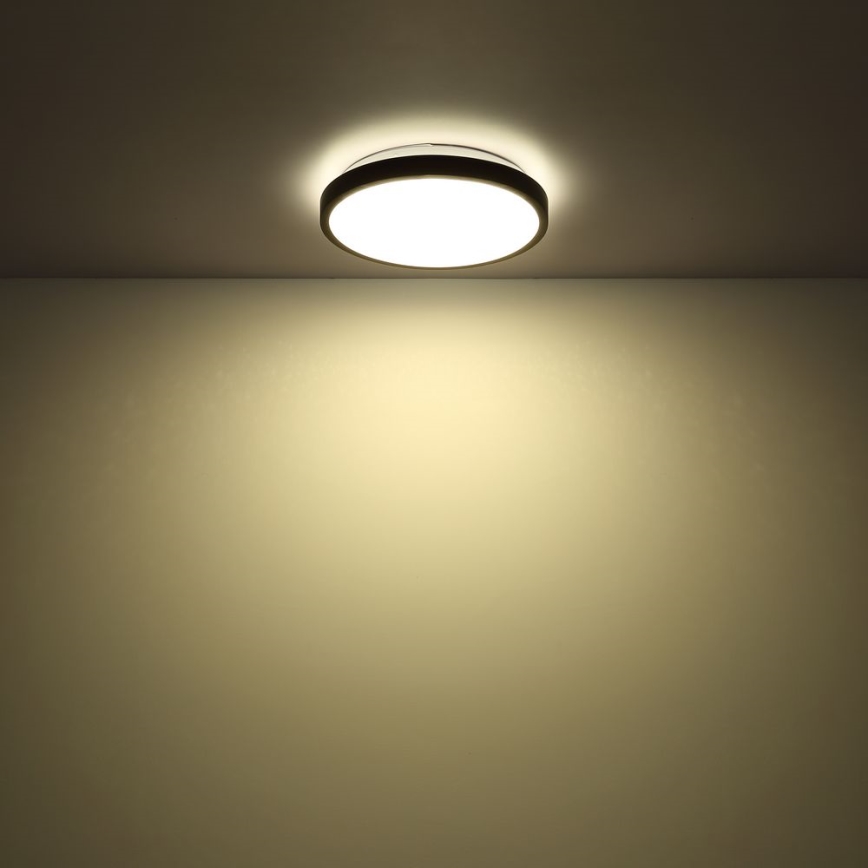 Globo - LED Φωτιστικό οροφής μπάνιου με αισθητήρα LED/18W/230V IP44