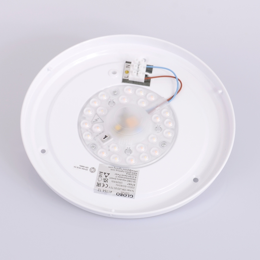 Globo - LED Οροφιαίο φωτιστικό LED/12W/230V 307 mm 3000/4500/6000K