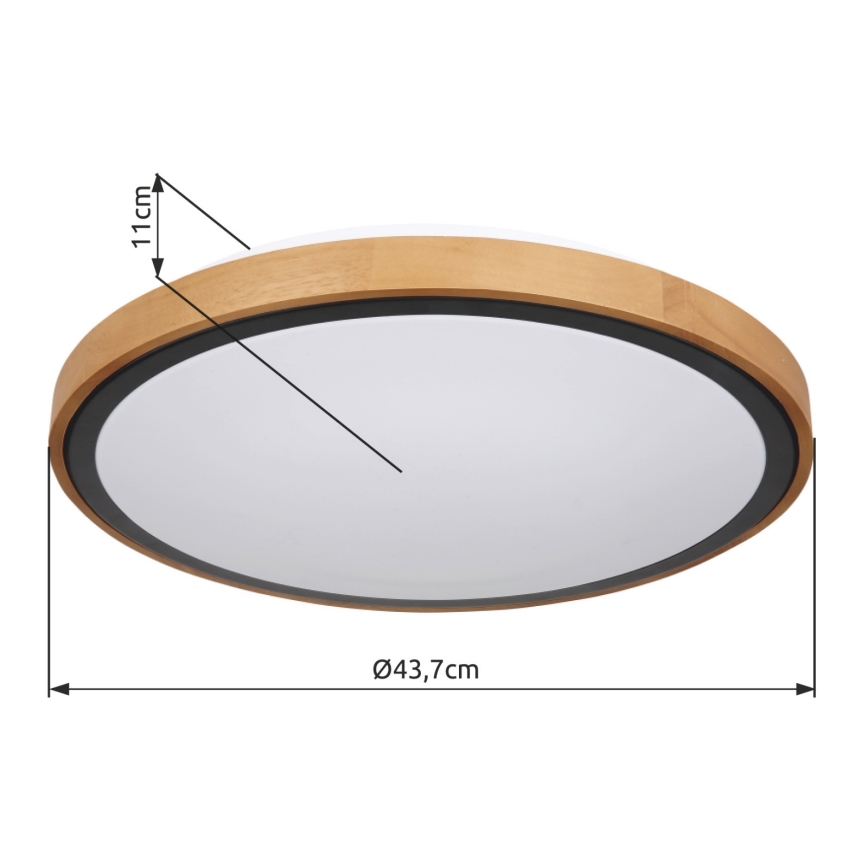 Globo - LED Οροφωτιστικό LED/24W/230V 3000/4500/6000K διάμ. 43,7 εκ.