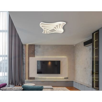Globo - LED Ρυθμιζόμενο φωτιστικό οροφής LED/42W/230V 2700-6000K 45x45 cm + τηλεχειριστήριο