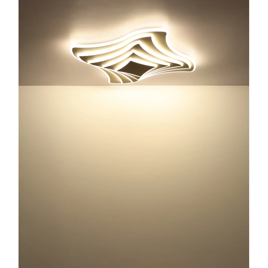 Globo - LED Ρυθμιζόμενο φωτιστικό οροφής LED/42W/230V 2700-6000K 45x45 cm + τηλεχειριστήριο